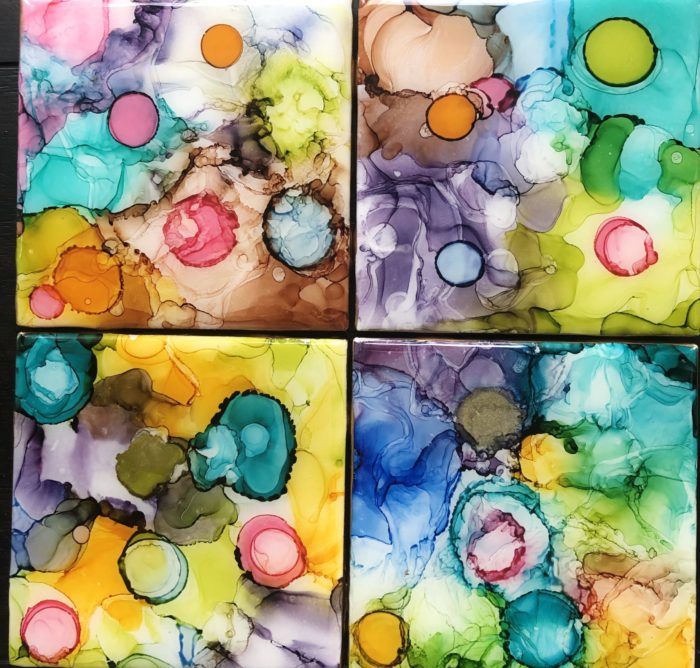 Fluid Art Coasters - Image 2